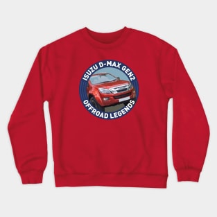 4x4 Offroad Legends: Isuzu D-Max 2nd Gen Crewneck Sweatshirt